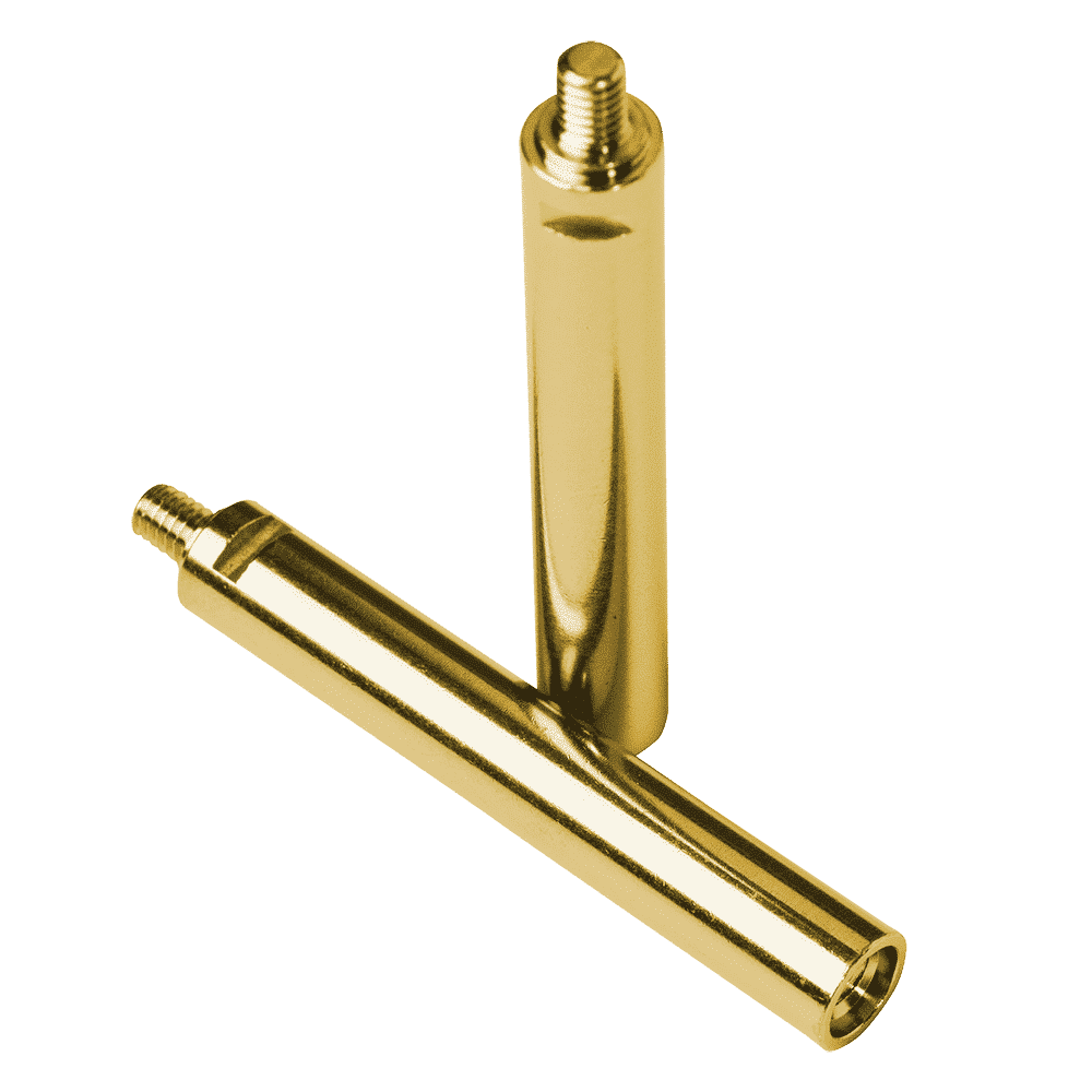 Elongation bar 2in/5cm set of 2 gold