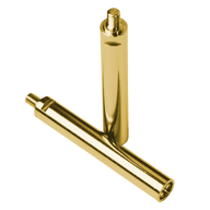 Elongation bar 2in/5cm set of 2 gold