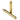 Elongation bar 2in/5cm set of 2 gold