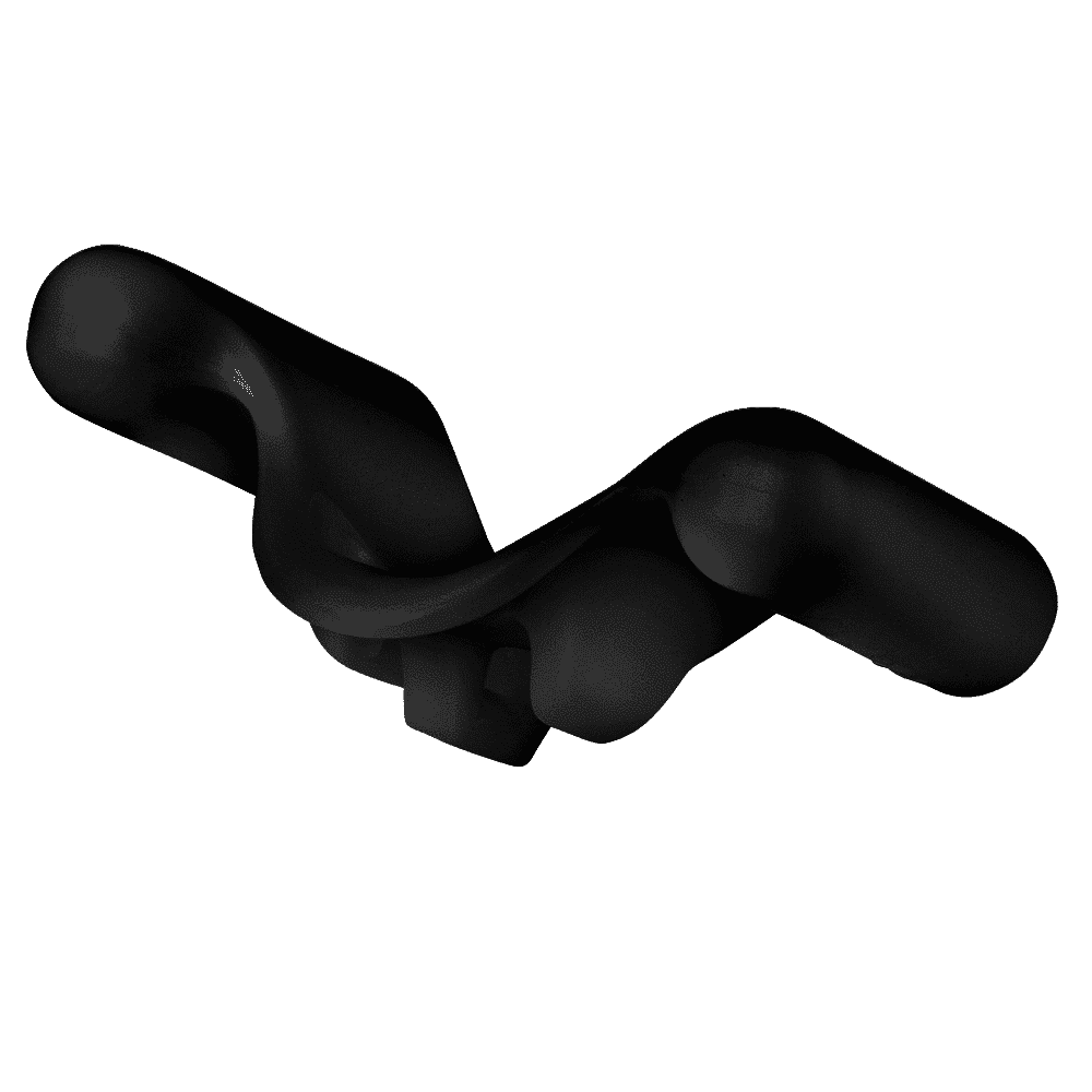 Front piece combo black