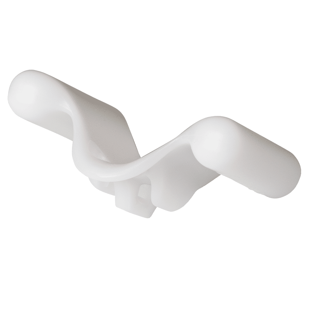 Front piece white 4 holes